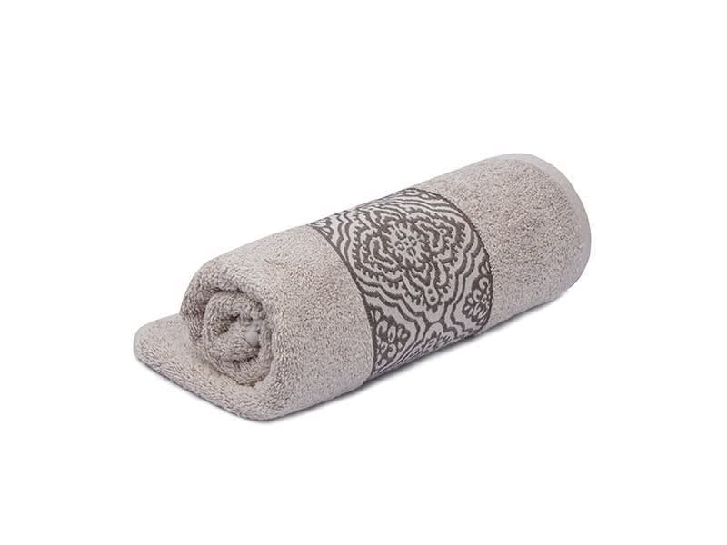 Cannon Scroll Towel ( 50 X 100 ) - Beige