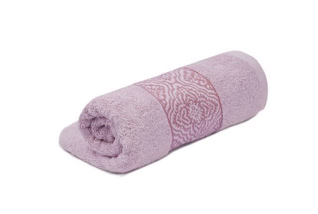 Cannon Scroll Towel ( 50 X 100 ) - Pink