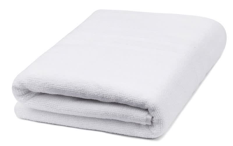 Cannon Melange Towel ( 81 X 163 ) - White