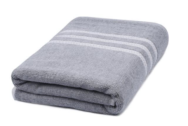 Cannon Melange Towel ( 70 X 140 ) - Grey