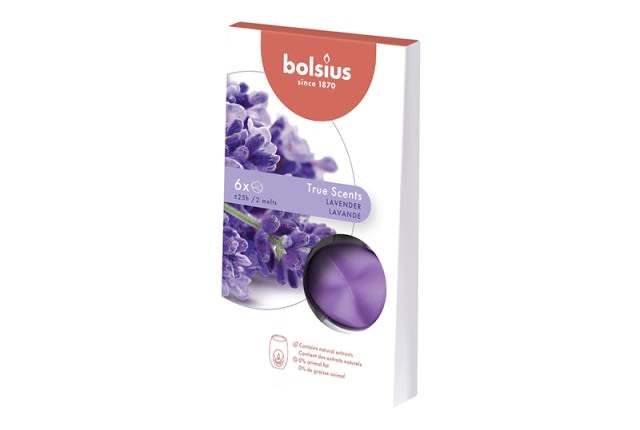 Bolsius True Scents Wax Melts 6 PCs - Lavender