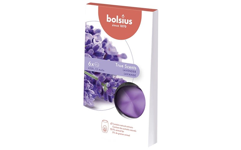 Bolsius True Scents Wax Melts 6 PCs - Lavender