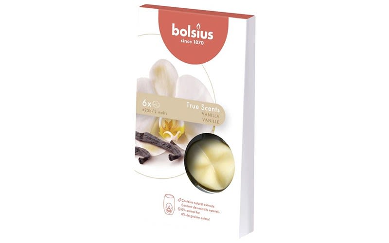 Bolsius True Scents Wax Melts 6 PCs - Vanilla
