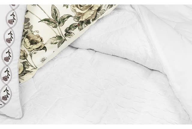 Jensen Comforter Set 7 PCS - Queen Off White