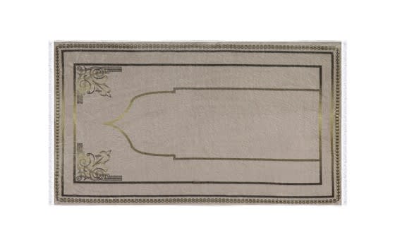 Armada Memory Foam Prayer Carpet - ( 65 X 120 ) cm - Beige